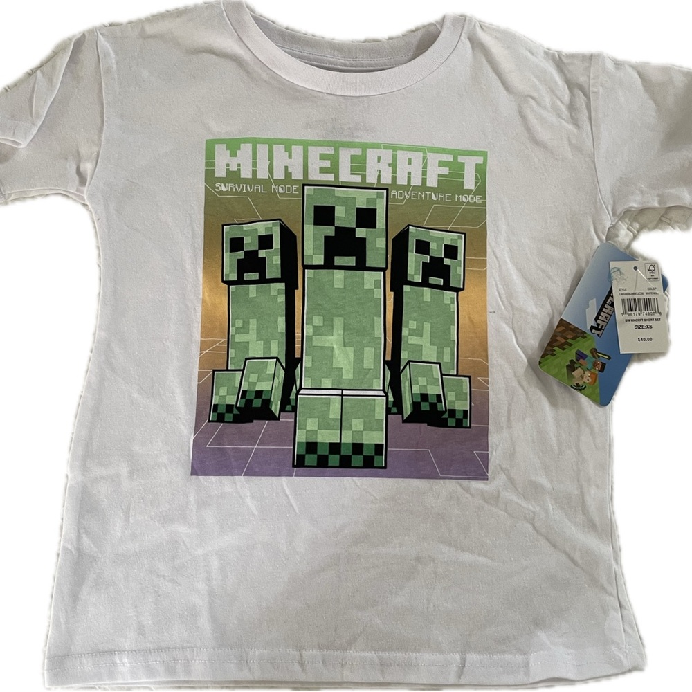 Minecraft Kids Matching Short Set - Picture 2 of 6